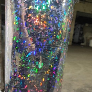 Película Holográfica de Laminación Térmica Arcoíris Más Vendida en 2025, Rollo de Película Holográfica PET BOPP para Laminación Térmica - Product Image 3