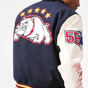 Veste unisexe Varsity Baseball-Adoptez le style classique avec une veste de baseball Varsity-Qualité supérieure avec coutures fines - Product Image 6