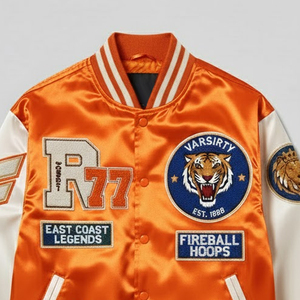 Factory Manufacturing <b>Lightweight</b> And Comfortable <b>Men</b> Satin <b>Jacket</b> Custom Chenille Embroidered Man Varsity Satin <b>Jacket</b> - Product Image 4