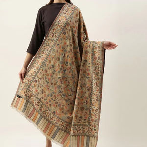 OEM Customized Women's <b>Wool</b> <b>Shawl</b> Fashion Winter Ladies' Scarf Popular Design at Reasonable Price - Product Image 1