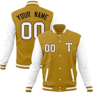 Custom Varsity Jacket <b>Lightweight</b> Windproof Letterman Bomber Baseball <b>Coat</b> Personalized Stitched Text Logo for Men <b>Women</b> Youth - Product Image 3