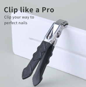 Coupe-ongles incurvé de très grande taille en acier inoxydable pour ongles épais et orteils Coupe-ongles pour les doigts - Product Image 2