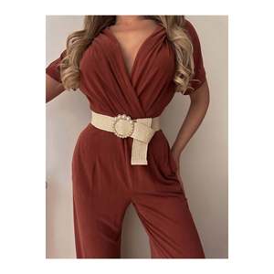 Ceinture élastique tressée pour femme avec boucle perlée, ceinture pour veste, ceinture pour robe, ceinture pour chemise - Wicker - Product Image 3
