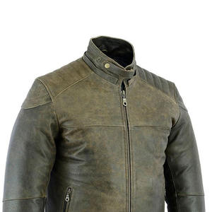 2024 nouveau automne hommes veste en cuir décontracté revers mince en cuir veste hommes mode urbain PU fermeture éclair vestes courtes - Product Image 4