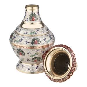 แจกันดอกไม้โลหะที่น่าทึ่งทนทานต่อความชื้น เหมาะสำหรับใส่ช่อดอกไม้ที่เต็มไปด้วยน้ำโดยไม่ต้องกังวลว่าจะบิดหรือบวม - Product Image 4