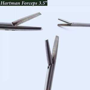 Forceps d'oreille Hartman Alligator de haute qualité 3,5 pouces Instrument chirurgical et vétérinaire ORL APPROUVÉ CE - Product Image 5