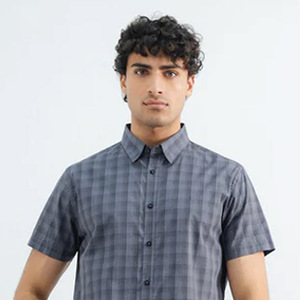 2024 chemise à carreaux d'été pour hommes de haute qualité chemise à carreaux confortable grande taille pour hommes - Product Image 6