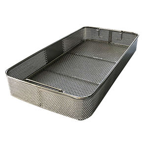 Plateau de stockage et de stérilisation des équipements d'instruments médicaux Plateau à mailles pour hôpitaux, cliniques (certifié CE et ISO) - Product Image 2