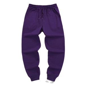 Pantalones deportivos personalizados para hombre, de tela gruesa, corte holgado, con abertura en la parte inferior, pantalones deportivos de alta calidad para hombre. - Product Image 1