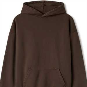 เหมาะสำหรับสวมใส่สบายใส่สบายเป็นชั้นๆใส่ได้ทุกวันทุกเพศเสื้อมีฮู้ดแบบสวมหัวรุ่นพื้นฐานพร้อมกระเป๋าจิงโจ้ - Product Image 4