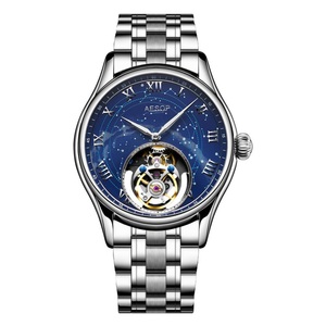 Reloj mecánico automático Tourbillon 7045 de diseño clásico para hombre, reloj de lujo certificado por el fabricante. - Product Image 6