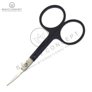 Poignée de couleur noire en acier inoxydable meilleurs ciseaux à cuticules par Beauty Concept Impression de logo personnalisé durable internationale - Product Image 3