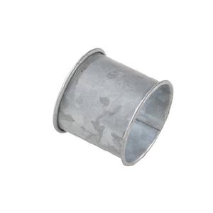 Anneau de serviette martelé or métal plaqué argent haut de gamme décorations de Banquet de mariage forme ronde cuisine et salle de bains utilisés Excellent - Product Image 3