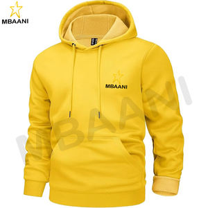 Sudaderas con capucha en color amarillo para hombre y mujer - Product Image 1