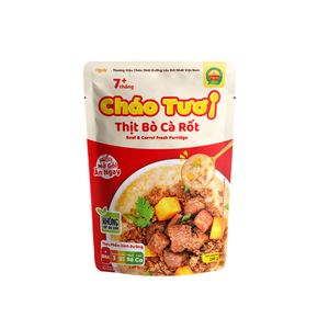 โจ๊กอร่อยขายดีวัตถุดิบสดใหม่พร้อมรับประทาน ISO HACCP บรรจุในถุงทำในเวียดนามผู้ผลิต - Product Image 3