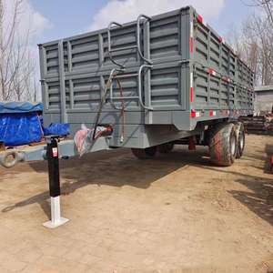 Remolque Agrícola de Volteo de Cuatro Ruedas para Tractor, 2-3 Toneladas, Remolque de Volteo para Tractor, Usado en Granjas, Disponible en Stock, Austria - Product Image 1