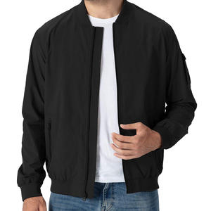 Vestes pour hommes grandes tailles en provenance du Pakistan, veste bomber blanche à la mode, veste bomber pour hommes sur mesure, nouvelle fonction respirante - Product Image 1