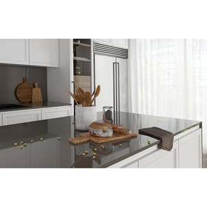 Grande dalle de pierre de quartz moderne imperméable de qualité supérieure Smokey Unionstone pour applications murales - Product Image 5