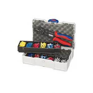 Assortiment de connecteurs de câbles Knipex avec pince à sertir 97 22 240, pinces à sertir pour fils - Product Image 3