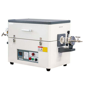 Four à tube de quartz horizontal à vide de laboratoire 1400c - Product Image 2