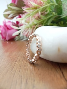 Luxury Women's 10K 18K Gold Classic Hip Hop Engagement Ring Trendy for Certified Natural Diamond Full VVS-for Wedding Party - Product Image 4