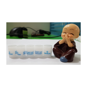 Desecante de gel de sílice con logotipo personalizado con absorción de humedad efectiva Bueno para secar aditivos de petróleo de frescura de alimentos - Product Image 2