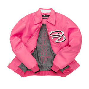 Customized Casual Wear Men's Varsity Jackets with <b>Stand</b> Collar Premium Quality Men Baseball Jacket Available in Different Colors - Product Image 3