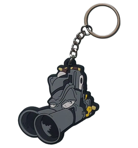 LLavero de PVC suave personalizable, llavero de goma 2D/3D con su logotipo, silueta, accesorios de moda - Product Image 3