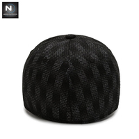 Gorras de béisbol transpirables para hombre, gorras de béisbol transpirables, elegantes, personalizadas, en Color negro, para exteriores