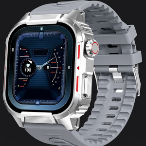 Montre connectée Rogbid pour hommes et femmes, écran Amoled 44-49mm, étanche IP67, Bluetooth, moniteur d'activité physique avec boussole de fréquence cardiaque - Product Image 3