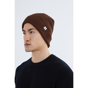 ผ้าพันคอถักไหมพรมนุ่มลายสี่เหลี่ยมทำจากอะคริลิคโกโก้สำหรับผู้ชายยืดหยุ่นได้สองทบสำหรับฤดูหนาวโลโก้ Skye - Product Image 6