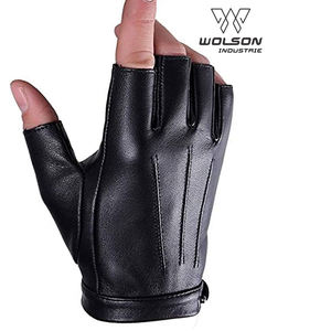 Wolson Industry Gants en cuir de chèvre Fashion Driving Gants en cuir de chèvre pour homme et femme pour unisexe Produits de haute qualité. - Product Image 4
