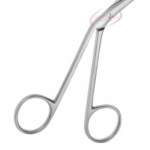Pinzas Aural Tampon Forceps de 120 mm, Patrón Fuerte 4, Instrumento Quirúrgico Manual de Oído, Nariz y Garganta (ORL) de Acero Inoxidable, Pinzas de Precisión CE - Product Image 4