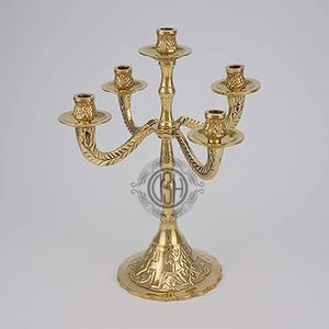 Chandelier décoratif fait à la main à 7 bras de haute qualité décoration de la maison candélabre bougeoir à vendre. - Product Image 4