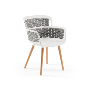 เก้าอี้ห้องนั่งเล่นถักนิตติ้ง Eva-N - Product Image 3