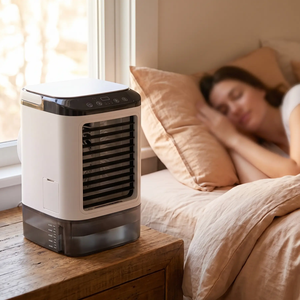 Aire Acondicionado Portátil Personal con Ventilador de Enfriamiento Ultrasónico, Fuente de Alimentación AC/Batería/USB/DC para Uso en Habitaciones y Automóviles, con WiFi - Product Image 4