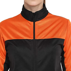 Ropa de mujer personalizada superventas, conjunto de chándal para correr de algodón y poliéster, patrón sólido, traje de hombre para ejercicio de invierno - Product Image 2