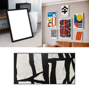 Tableau numérique imprimé sur toile, style graffiti urbain moderne Banksy vintage, abstrait, décoratif mural, encadré, pour salon - Product Image 5