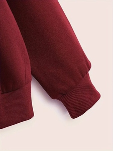 Sweat à capuche polaire pull surdimensionné de haute qualité pour hommes sweat-shirt technique en coton mélangé avec logo personnalisé Basics pour l'hiver - Product Image 4