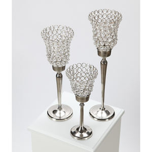 Chandelier de mariage à 5 bras personnalisable fait à la main élégant nouveau candélabre décoratif de décoration de la maison pour les mariages - Product Image 6