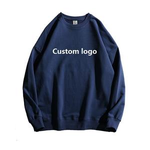 Sudaderas extragrandes personalizadas 2025 de algodón 100% con hombros caídos, de peso pesado, para mujer, de punto, con apliques de invierno, anti-bolitas - Product Image 2