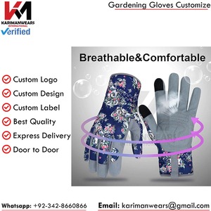 OEM Guantes de jardinería para hombres y mujeres Antideslizante Envío rápido Logotipo personalizado Guantes de jardín Trabajo al aire libre Venta al por mayor Proveedor de OEM - Product Image 4