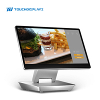 Hardware POS de 15,6 pulgadas Aleación de aluminio completa con prueba de agua y polvo para hotel
