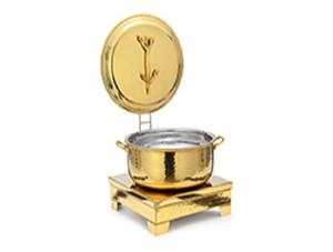 Chafer de acero inoxidable, bandeja de agua, plato de frotamiento de acero inoxidable, plato de frotamiento de acero inoxidable, 8 cuartos de galón - Product Image 6