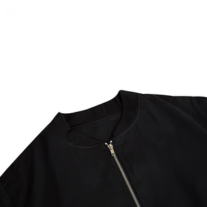 Low MOQ Windproof <b>Bomber</b> <b>Jacket</b> New Design <b>Men</b> Unisex Custom Wholesale Satin <b>Varsity</b> Letterman <b>Bomber</b> <b>Jacket</b> for man - Product Image 5