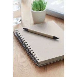Sustainable A5 Grass <b>Book</b> <b>Notebooks</b> Eco-Friendly and Stylish Merchandising - Product Image 2