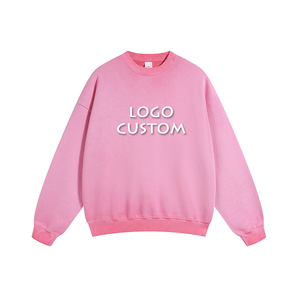 Sudaderas de Invierno para Hombre, Cuello Redondo, Corte Regular, 100% Algodón, con Logotipo Bordado Personalizado OEM - Product Image 3