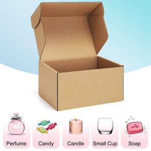 Tùy chỉnh vận chuyển hộp hộp bưu phẩm với logo bao bì cho quà tặng thùng carton quần áo bền tông Kraft hộp giấy - Product Image 5