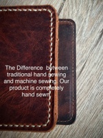 Dompet Kulit Pria LCR-0052 Vintage Full Grain dengan Tempat Kartu, Kantong Depan, Warna & Logo Dapat Disesuaikan, Kualitas Tinggi untuk Penggunaan Sehari-hari