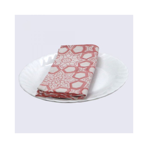 Nouveaux produits serviettes de table en satin fait à la main bloc imprimé pur coton serviette de table brodée à vendre à prix bon marché - Product Image 5